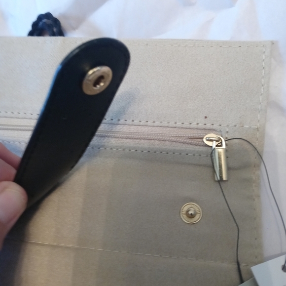 Chicos Cheetah Print Jewelry roll Travel pouch Organizer lots of pockets NEW - Picture 6 of 8